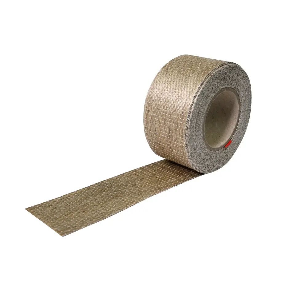 Product image | Overall view 1:1 (in colour) Flax fibre UD tape 616GG2