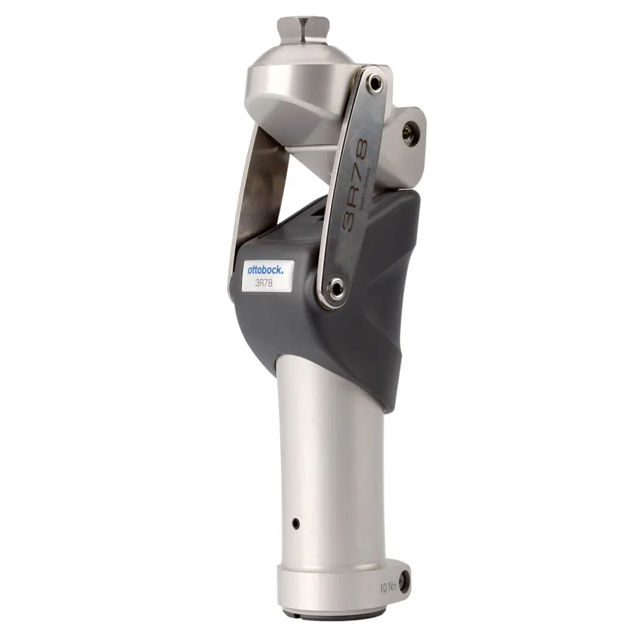Product image | Overall view 1:1 (in colour) Knee joint, polycentric, with pneumatic swing phase control 3R78