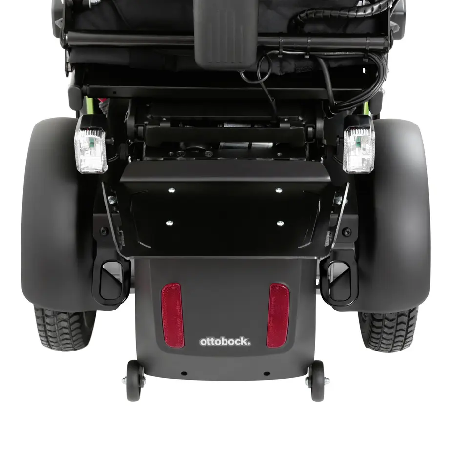 Ottobock Juvo B4 power wheelchair luggage carrier