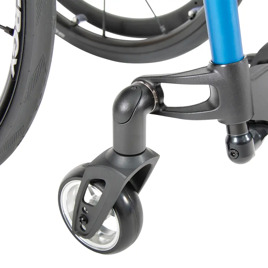 Ottobock Zenit R aluminum wheelchair, front wheel adapter