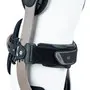 Close-up of a hook-and-loop closure on the Genu Arexa PCL knee brace