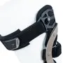 Side view of the self-adapting plastics shells of the Genu Arexa PCL knee brace